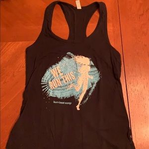 Burn Boot Camp workout tank